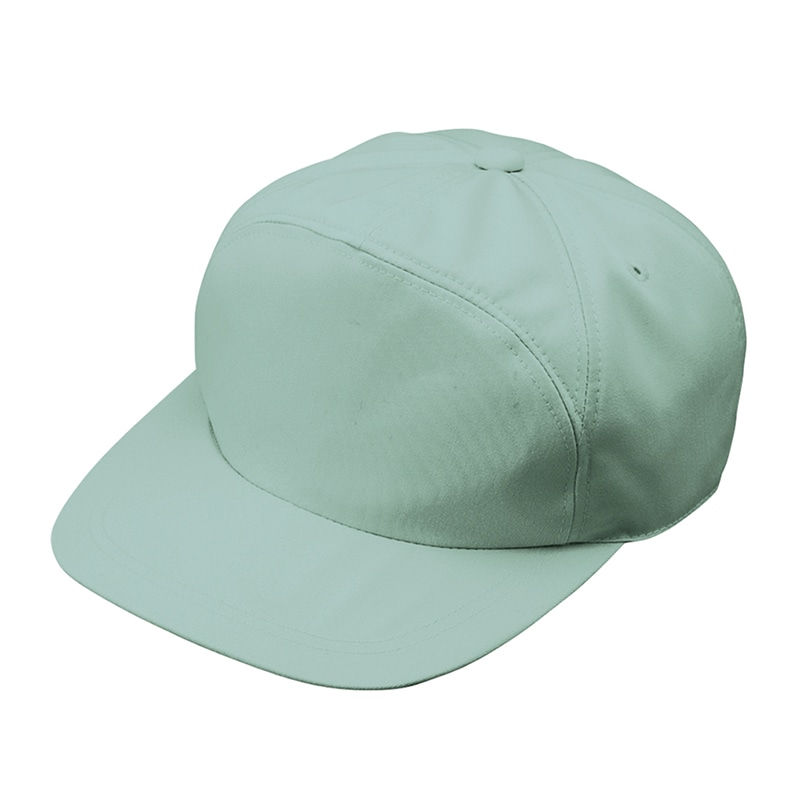 コーコス信岡 エコ5IVEスター 丸ワイド型帽子 A-1156 グリーン L 1個（ご注文単位1個）【直送品】