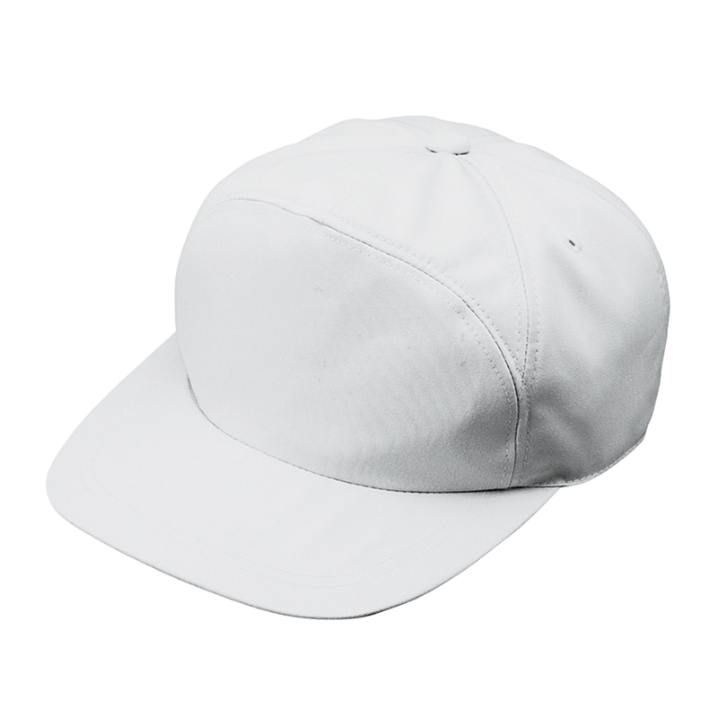 コーコス信岡 エコ5IVEスター 丸ワイド型帽子 A-1156 シルバー L 1個（ご注文単位1個）【直送品】