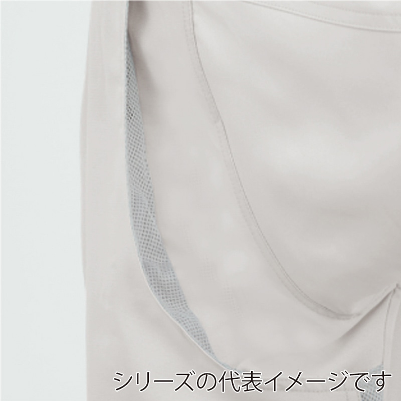 コーコス信岡 裏綿 半袖ブルゾン AS-720 メタリックシルバー 4L 1枚(ご注文単位1枚)【直送品】