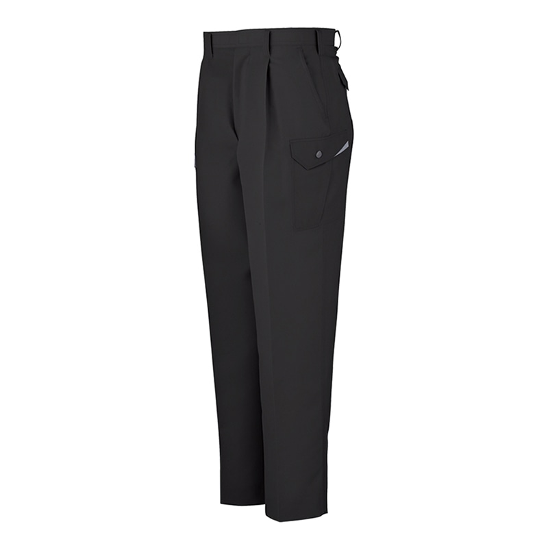 コーコス信岡 裏綿 ワンタックカーゴパンツ AS-725 ガンメタチャコール 112cm 1枚（ご注文単位1枚）【直送品】