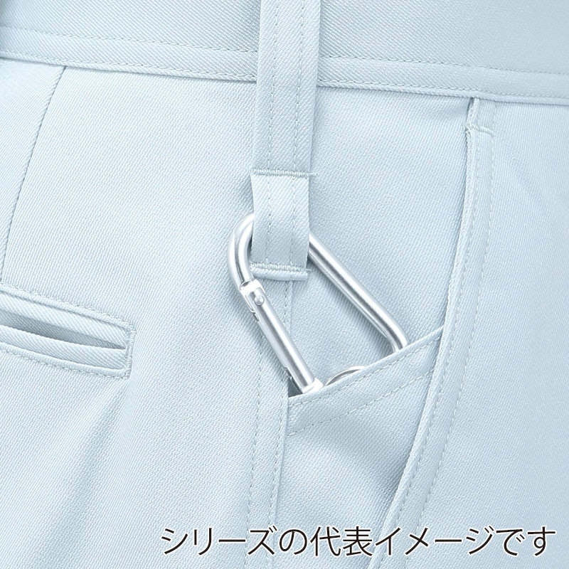 コーコス信岡 裏綿 ワンタックカーゴパンツ AS-1725 ミッドナイトネイビー 70cm 1枚（ご注文単位1枚）【直送品】