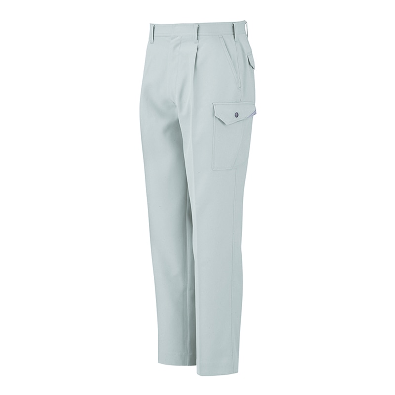 コーコス信岡 裏綿 ワンタックカーゴパンツ AS-1725 アースグリーン 120cm 1枚（ご注文単位1枚）【直送品】