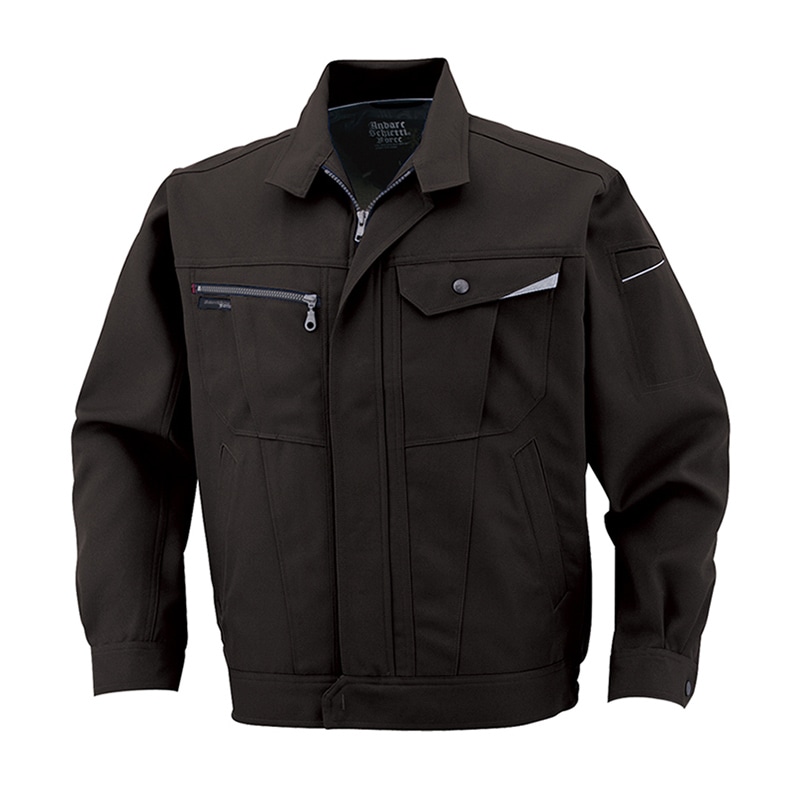 コーコス信岡 裏綿 ブルゾン AS-1720 ガンメタチャコール M 1枚(ご注文単位1枚)【直送品】