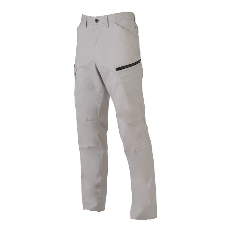 コーコス信岡 ストレッチ カーゴパンツ AG-3185 シルバー S 1枚（ご注文単位1枚）【直送品】