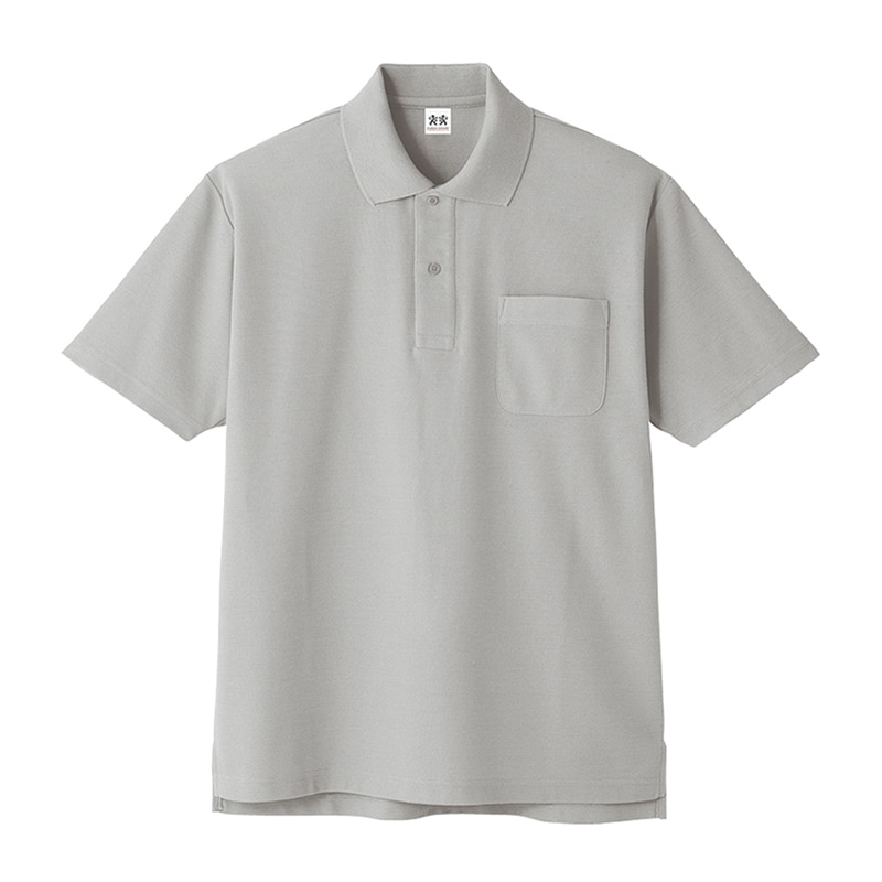 コーコス信岡 超消臭 半袖ポロシャツ A-137 シルバー 5L 1枚（ご注文単位1枚）【直送品】