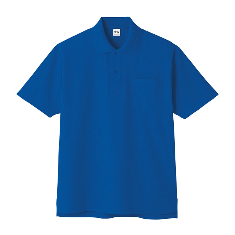 コーコス信岡 超消臭 半袖ポロシャツ A-137 ブルー M 1枚（ご注文単位1枚）【直送品】