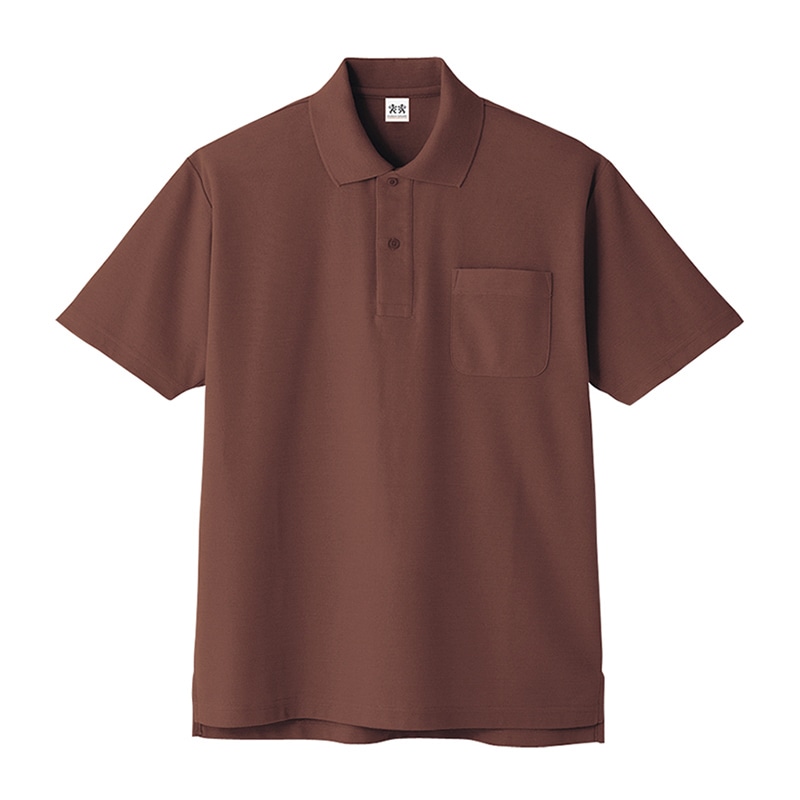 コーコス信岡 超消臭 半袖ポロシャツ A-137 チョコ M 1枚（ご注文単位1枚）【直送品】