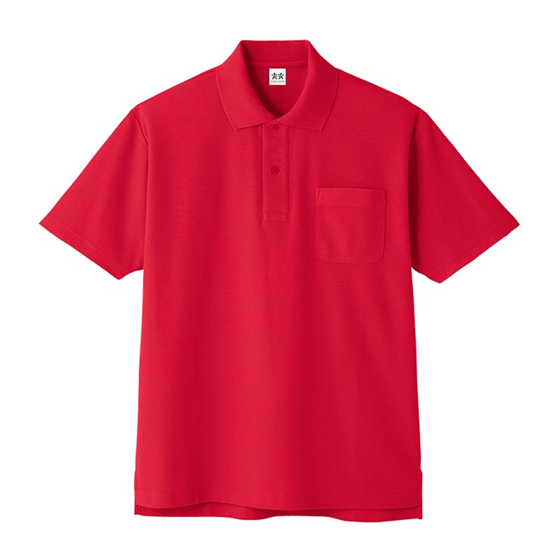 コーコス信岡 超消臭 半袖ポロシャツ A-137 レッド 4L 1枚（ご注文単位1枚）【直送品】