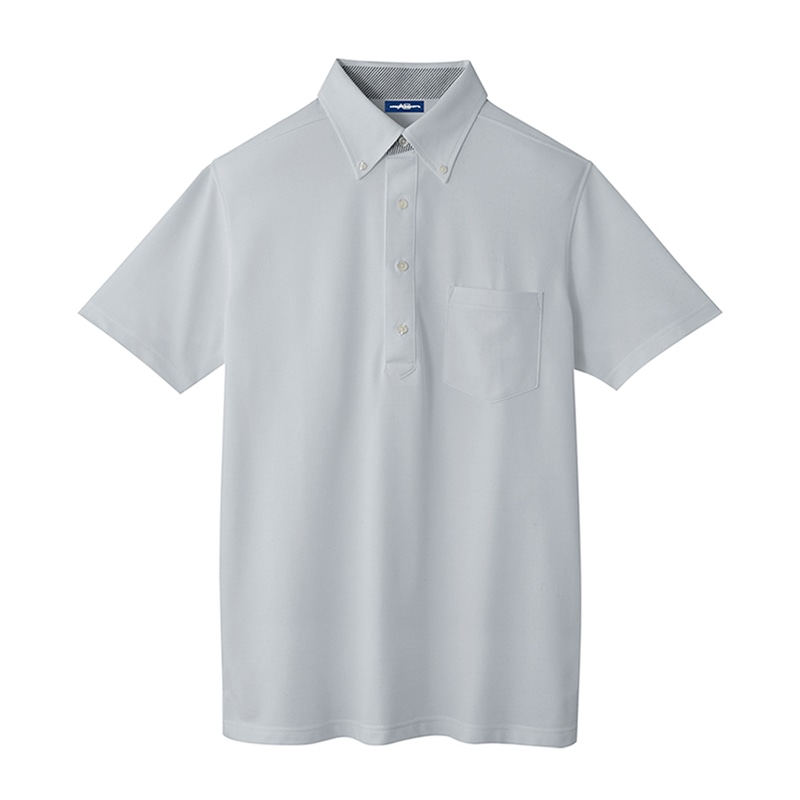 コーコス信岡 マルチ7ビズ ポロ半袖 A-277 シルバー 3L 1枚（ご注文単位1枚）【直送品】