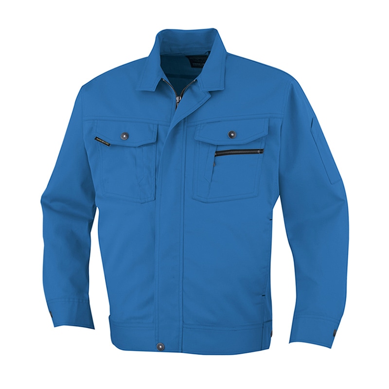 コーコス信岡 立体カット ブルゾン AS-1930 ブルー M 1枚（ご注文単位1枚）【直送品】