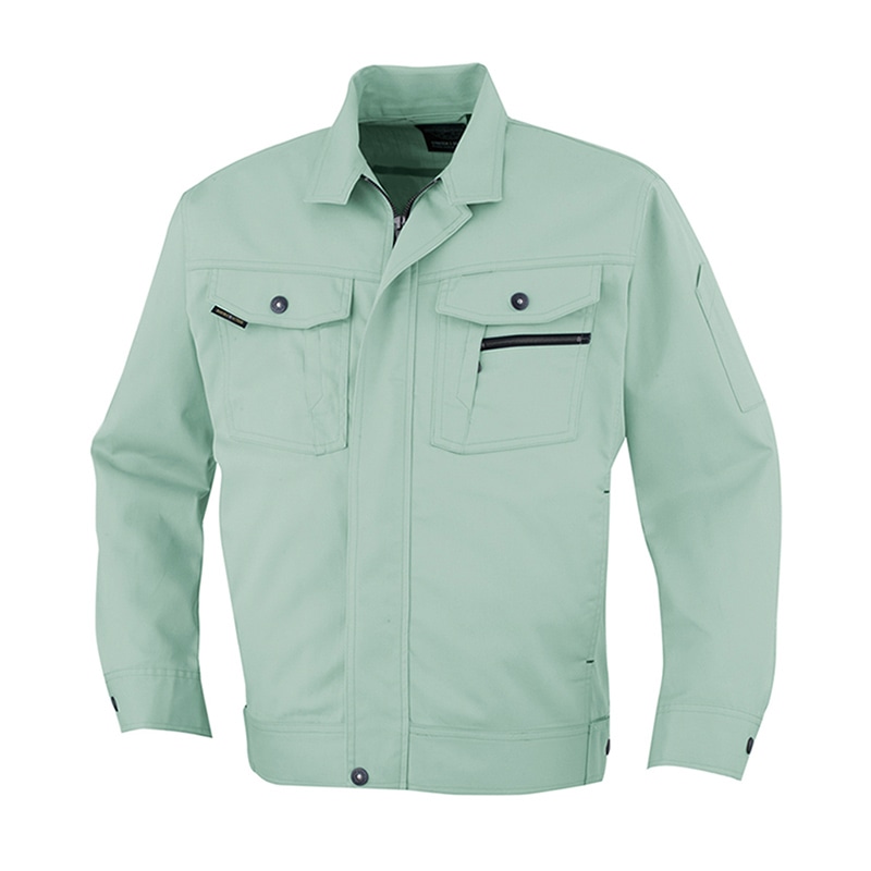 コーコス信岡 立体カット ブルゾン AS-1930 グリーン 5L 1枚（ご注文単位1枚）【直送品】