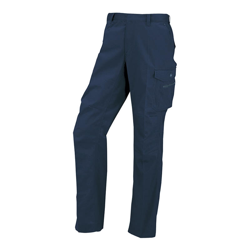 コーコス信岡 立体カット ノータック カーゴパンツ AS-1935 ネイビー 76cm 1枚(ご注文単位1枚)【直送品】