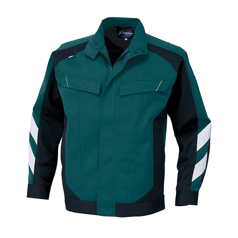 コーコス信岡 ブルゾン A-3170 グリーン LL 1枚（ご注文単位1枚）【直送品】