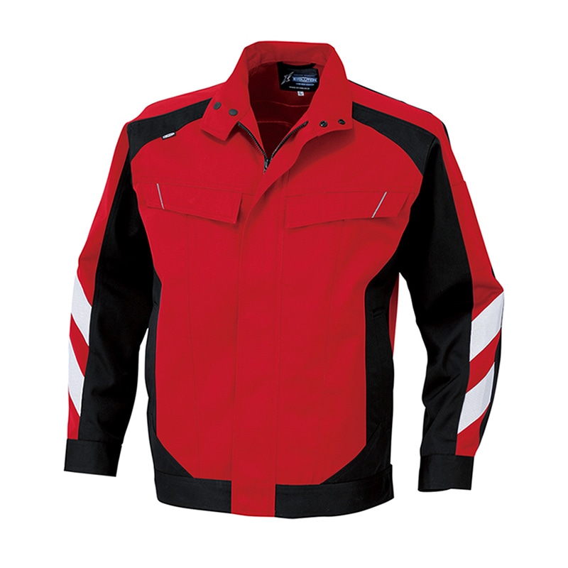 コーコス信岡 ブルゾン A-3170 レッド LL 1枚（ご注文単位1枚）【直送品】