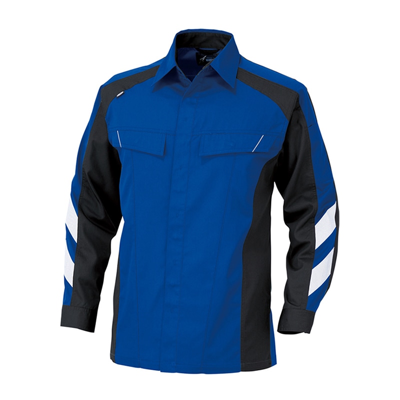 コーコス信岡 長袖シャツ A-3078 ブルー L 1枚（ご注文単位1枚）【直送品】