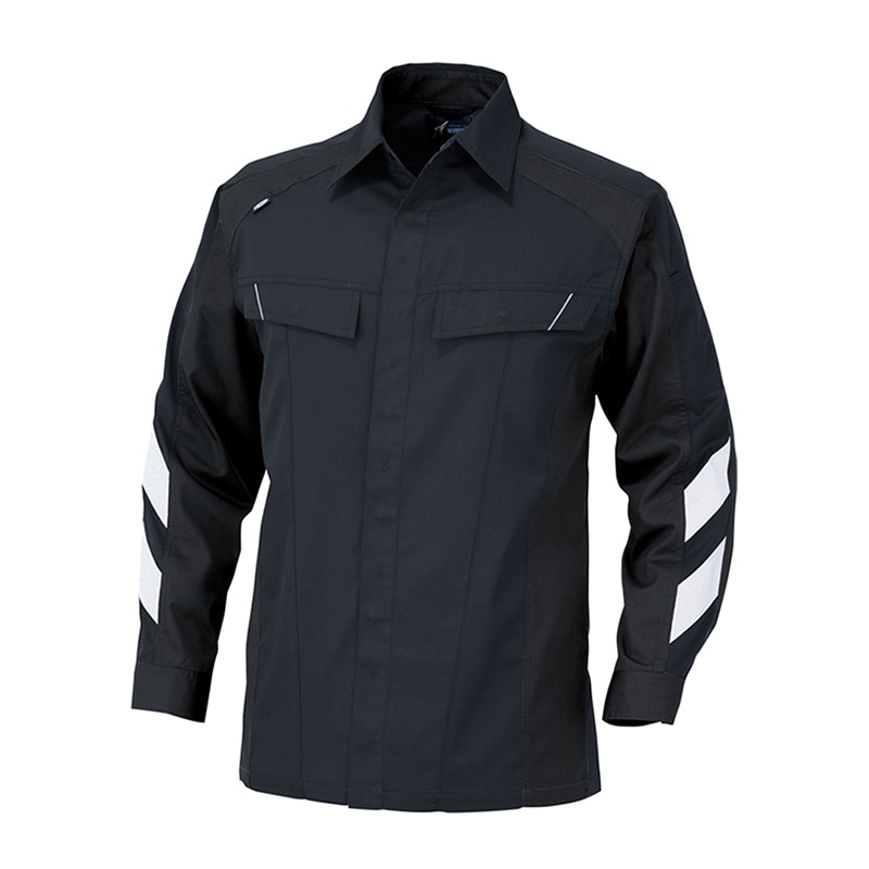 コーコス信岡 長袖シャツ A-3078 チャコール L 1枚（ご注文単位1枚）【直送品】