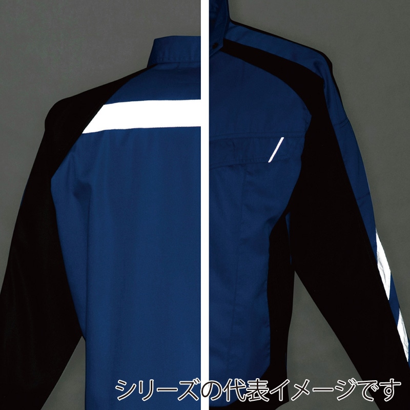 コーコス信岡 長袖ブルゾン A-3071 レッド S 1枚（ご注文単位1枚）【直送品】