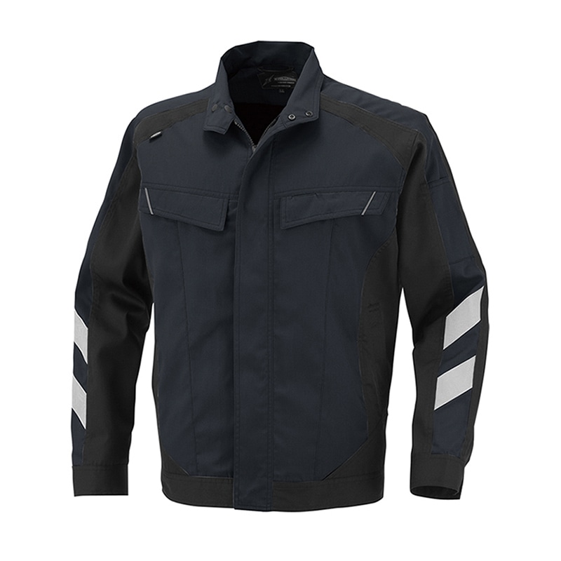 コーコス信岡 長袖ブルゾン A-3071 チャコール 5L 1枚（ご注文単位1枚）【直送品】