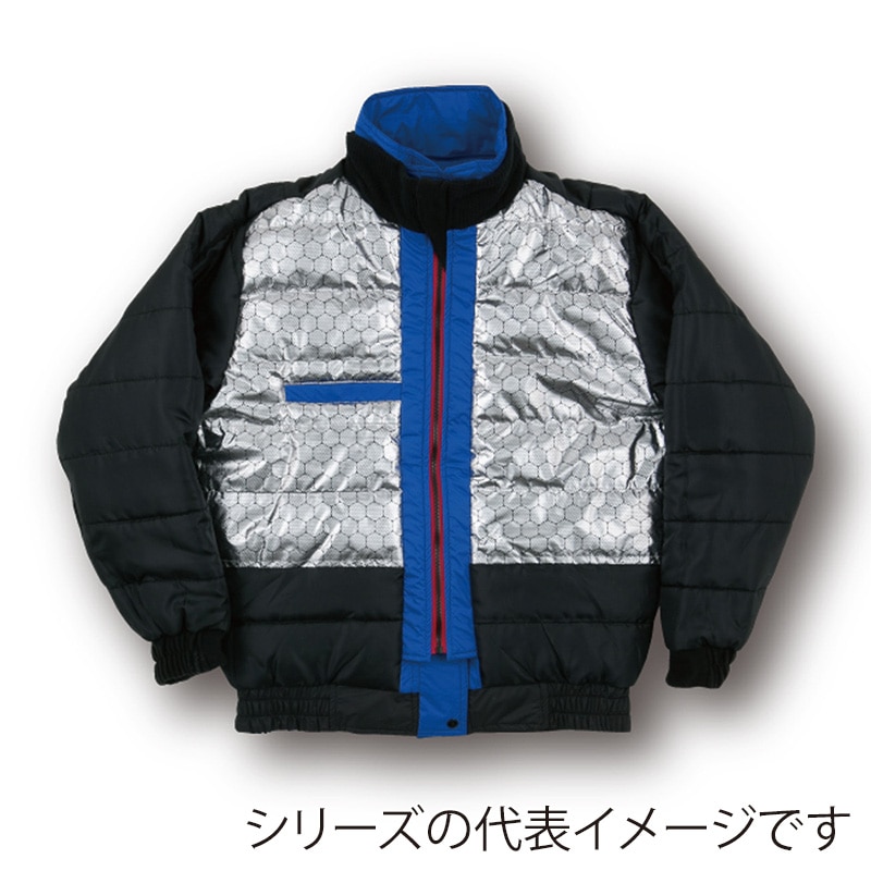 コーコス信岡 裏アルミ 防寒ブルゾン A-3270 オレンジ M 1枚（ご注文単位1枚）【直送品】