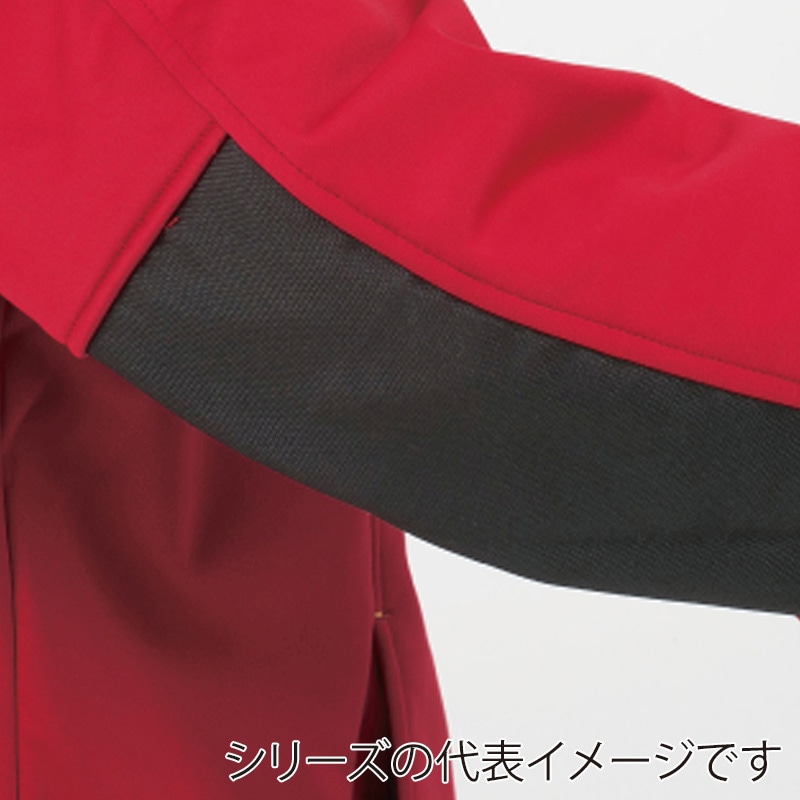 コーコス信岡 防風ストレッチブルゾン G-2240 レッド 4L 1枚(ご注文単位1枚)【直送品】