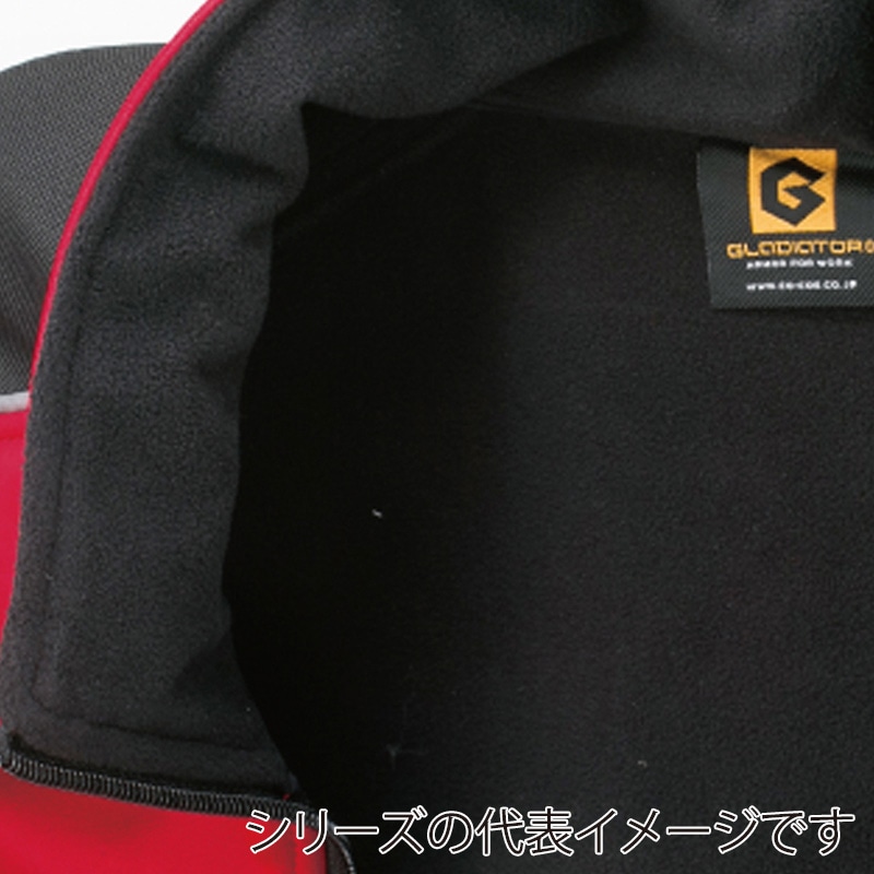 コーコス信岡 防風ストレッチベスト G-2249 レッド L 1枚(ご注文単位1枚)【直送品】