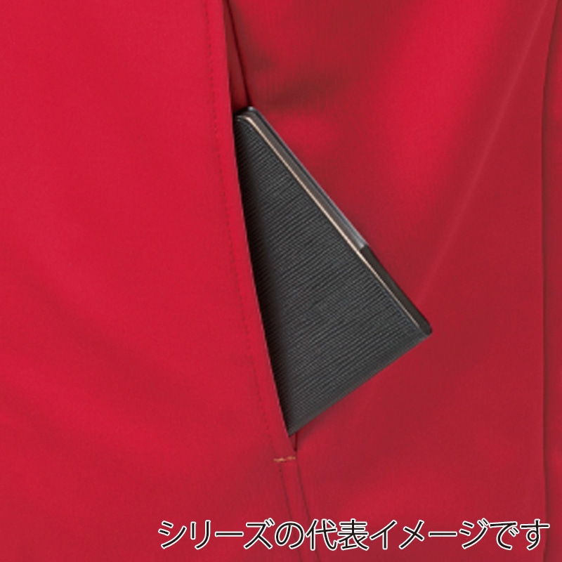 コーコス信岡 防風ストレッチベスト G-2249 レッド 4L 1枚（ご注文単位1枚）【直送品】