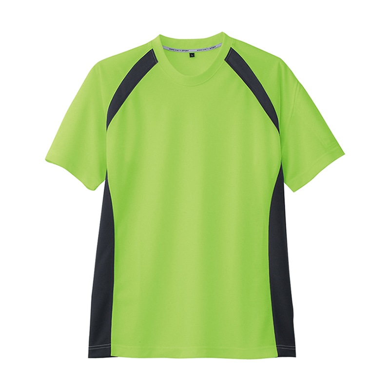 コーコス信岡 半袖Tシャツ AS-627 ライム 5L 1枚（ご注文単位1枚）【直送品】