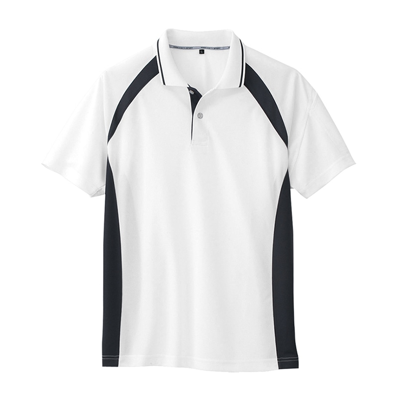 コーコス信岡 半袖ポロシャツ AS-1627 ホワイト SS 1枚（ご注文単位1枚）【直送品】