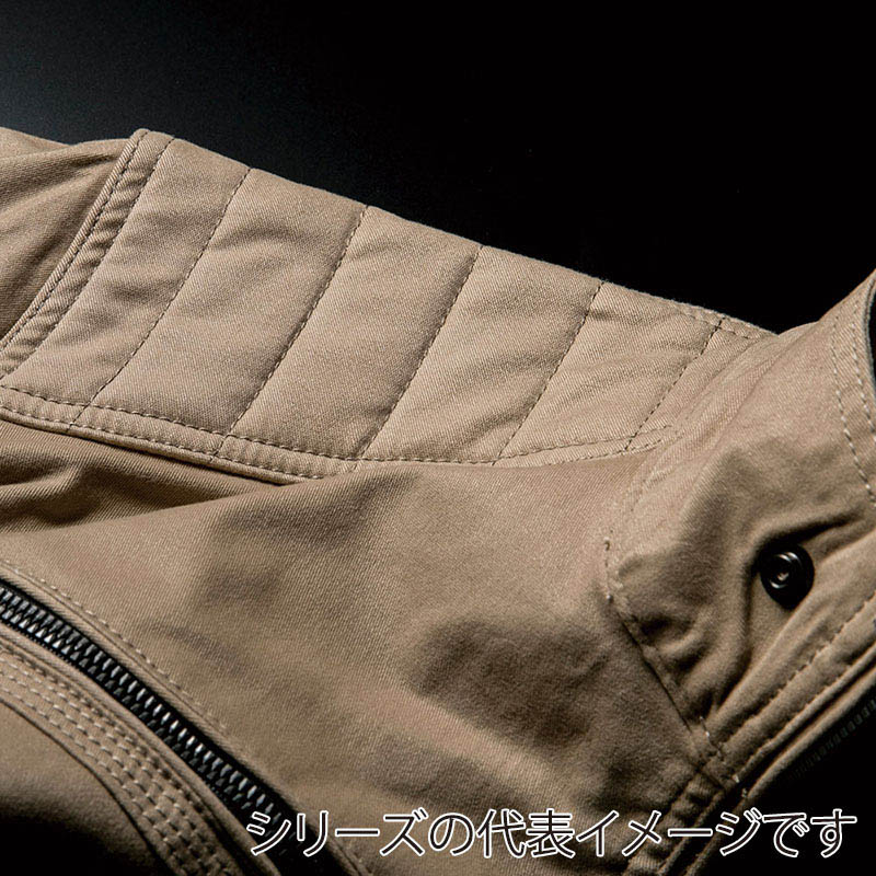 コーコス信岡 ストレッチクロスジャケット G-9100 カーキ LL 1枚(ご注文単位1枚)【直送品】