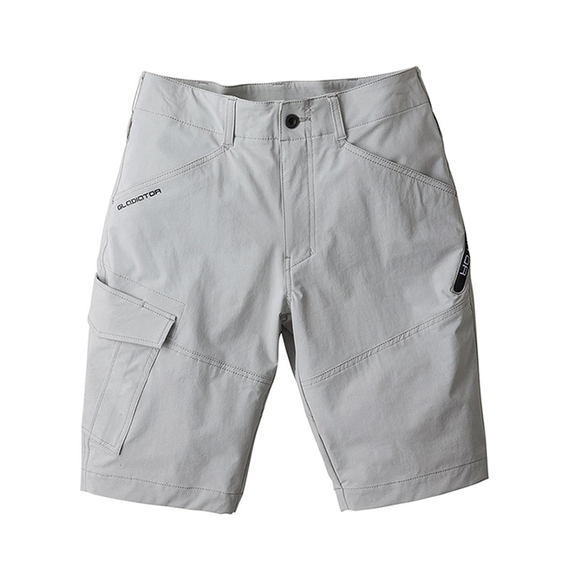 コーコス信岡 4WAY ストレッチショートカーゴ GX-3816 シルバー L 1枚（ご注文単位1枚）【直送品】