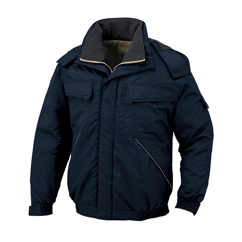 コーコス信岡 軽量・製品制電 防寒ブルゾン A-12360 ネイビー 3L 1枚（ご注文単位1枚）【直送品】