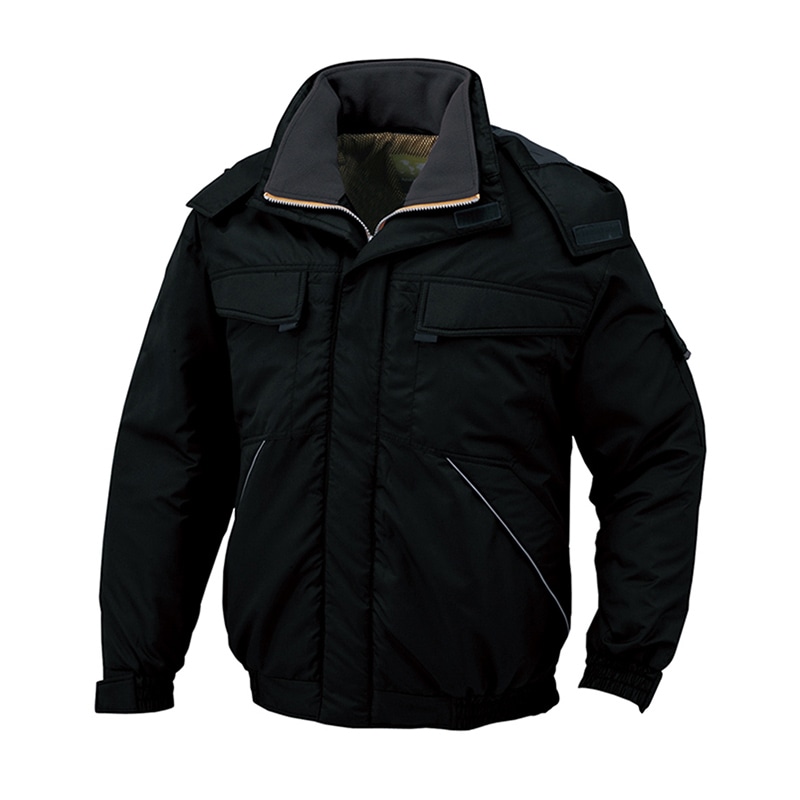 コーコス信岡 軽量・製品制電 防寒ブルゾン A-12360 ブラック L 1枚（ご注文単位1枚）【直送品】