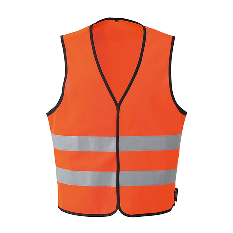 コーコス信岡 高視認性 安全ベスト CS-2409 オレンジ L 1枚（ご注文単位1枚）【直送品】