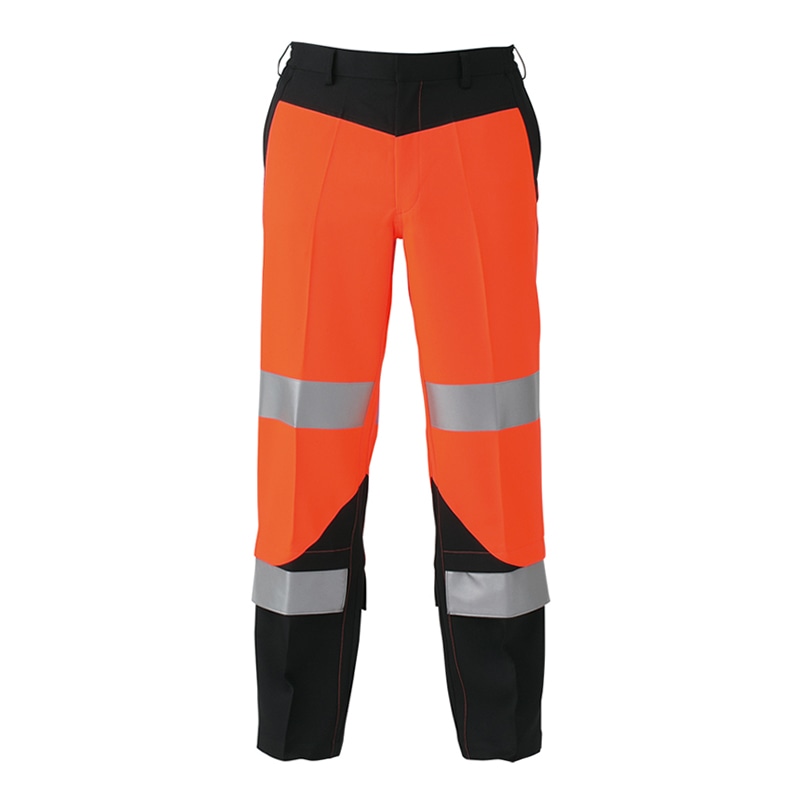 コーコス信岡 高視認性 安全スラックス CS-2413 オレンジ M 1枚（ご注文単位1枚）【直送品】