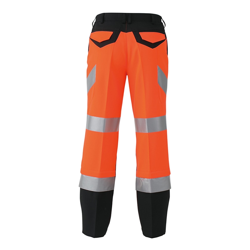 コーコス信岡 高視認性 安全スラックス CS-2413 オレンジ 3L 1枚(ご注文単位1枚)【直送品】