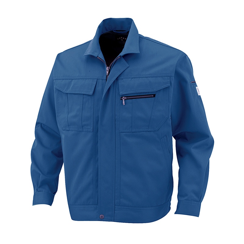 コーコス信岡 エコ5IVEスター ブルゾン A-1150 スカイブルー L 1枚（ご注文単位1枚）【直送品】