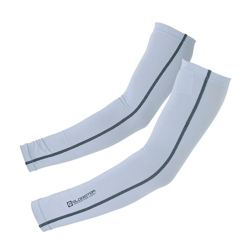 コーコス信岡 ニオイクリア 消臭アームカバー G-236 シルバー M 1個（ご注文単位1個）【直送品】