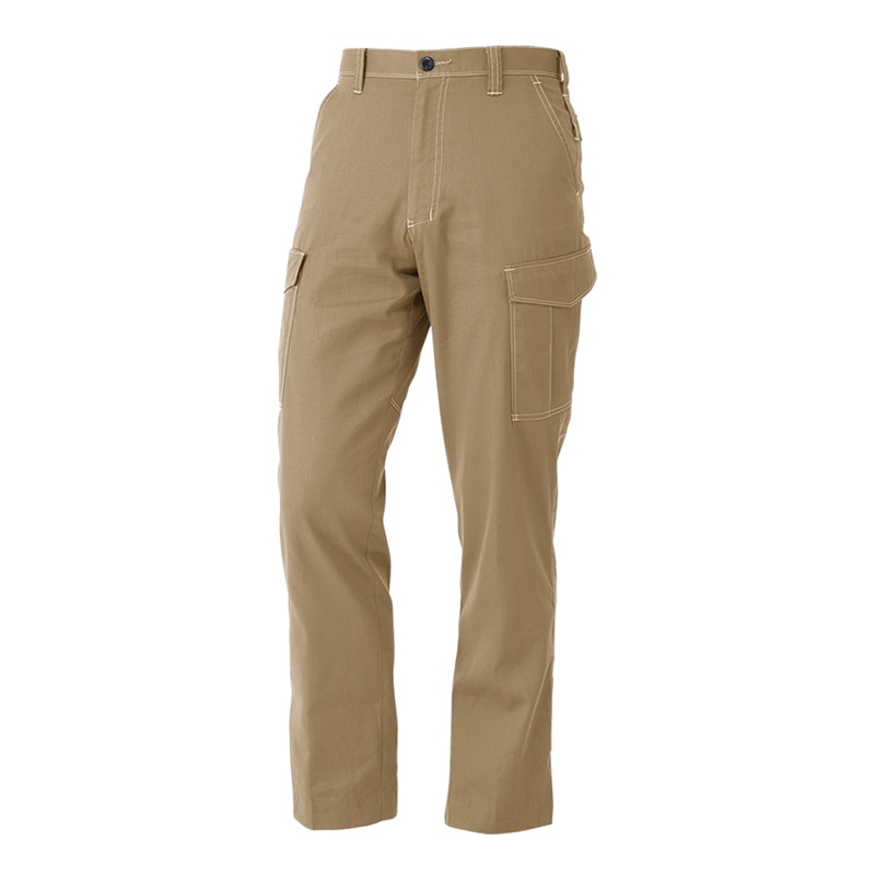 コーコス信岡 ノータックカーゴパンツ 春夏対応 A-4075 キャメル 62cm 1枚（ご注文単位1枚）【直送品】