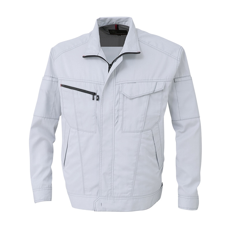 コーコス信岡 ブルゾン A-4170 シルバー L 1枚（ご注文単位1枚）【直送品】