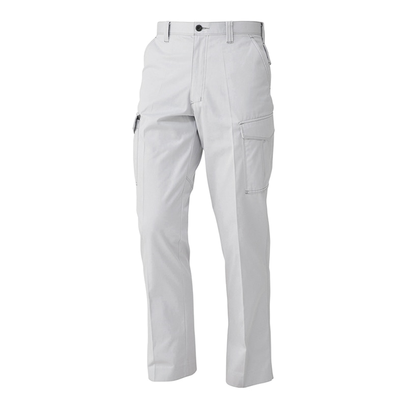 コーコス信岡 ノータックカーゴパンツ 秋冬対応 A-4175 シルバー 85cm 1枚（ご注文単位1枚）【直送品】