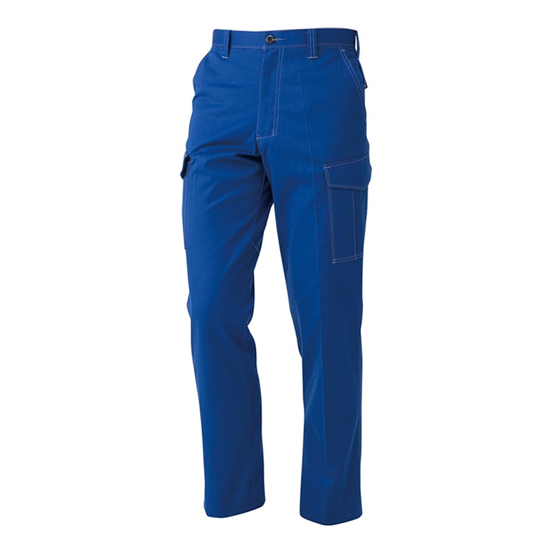 コーコス信岡 ノータックカーゴパンツ 秋冬対応 A-4175 ブルー 95cm 1枚（ご注文単位1枚）【直送品】