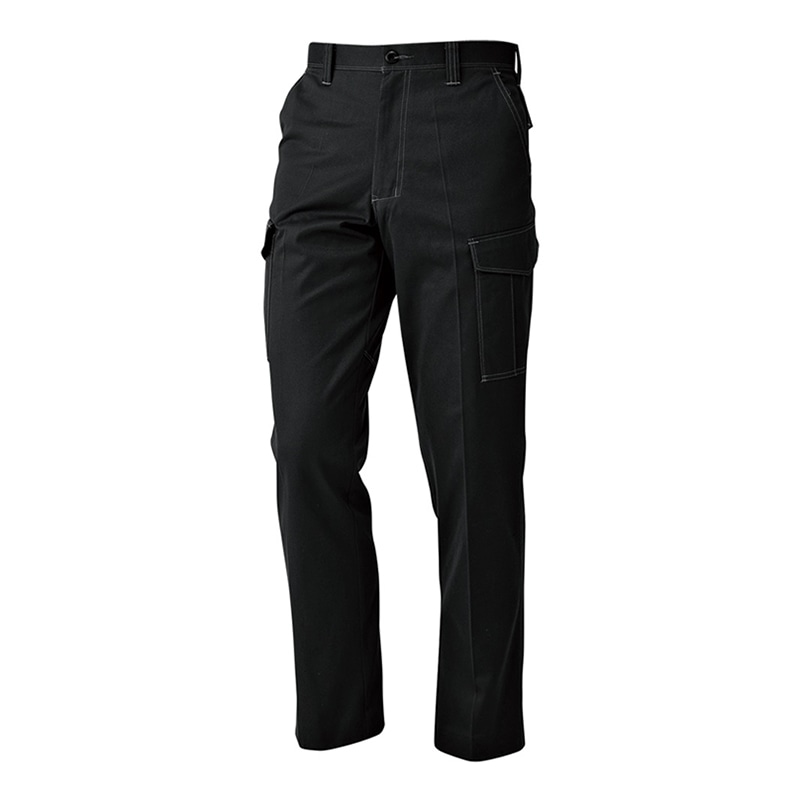 コーコス信岡 ノータックカーゴパンツ 秋冬対応 A-4175 ブラック 120cm 1枚（ご注文単位1枚）【直送品】