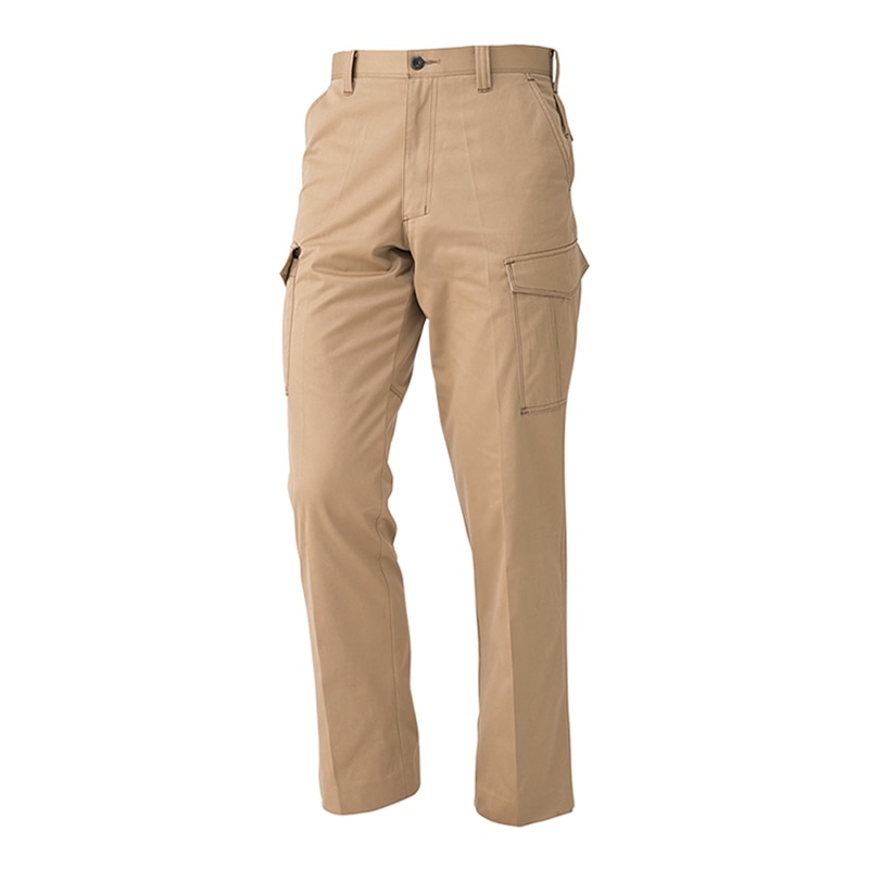 コーコス信岡 ノータックカーゴパンツ 秋冬対応 A-4175 キャメル 66cm 1枚（ご注文単位1枚）【直送品】