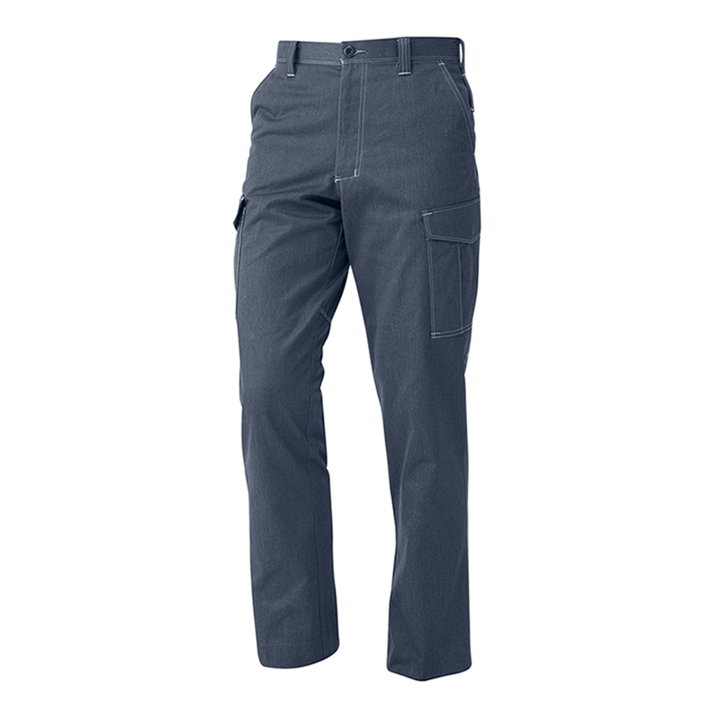 コーコス信岡 ノータックカーゴパンツ 秋冬対応 A-4175 インディゴ 112cm 1枚（ご注文単位1枚）【直送品】