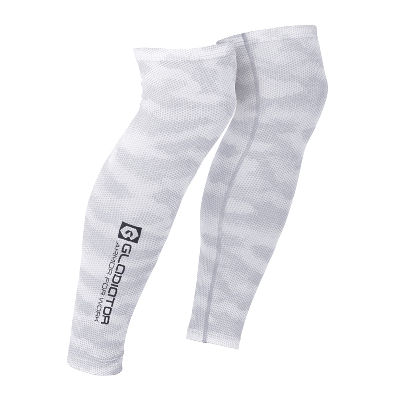 コーコス信岡 ドライパワーサポート レッグガード G-924 ドットホワイト M 1個（ご注文単位1個）【直送品】