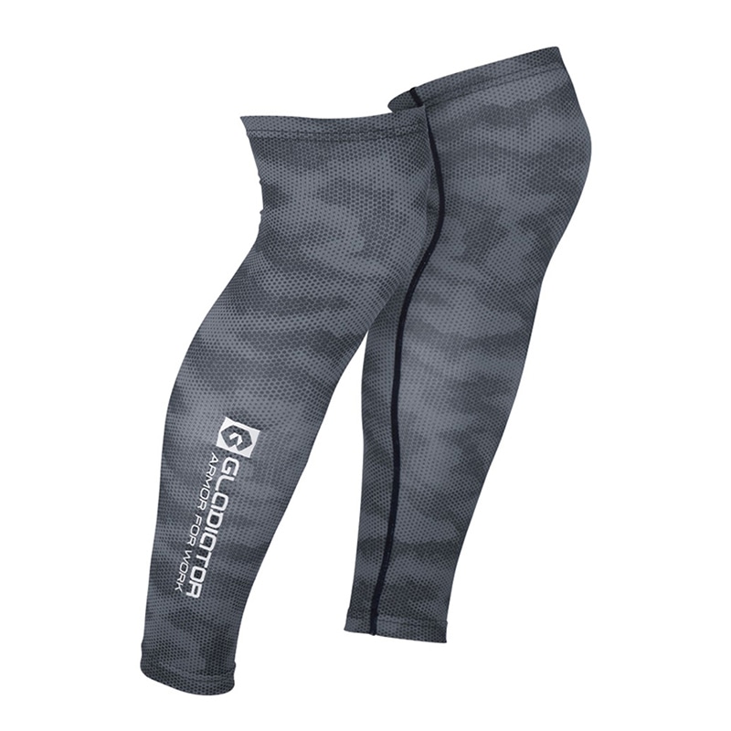 コーコス信岡 ドライパワーサポート レッグガード G-924 ドットグレー M 1個（ご注文単位1個）【直送品】