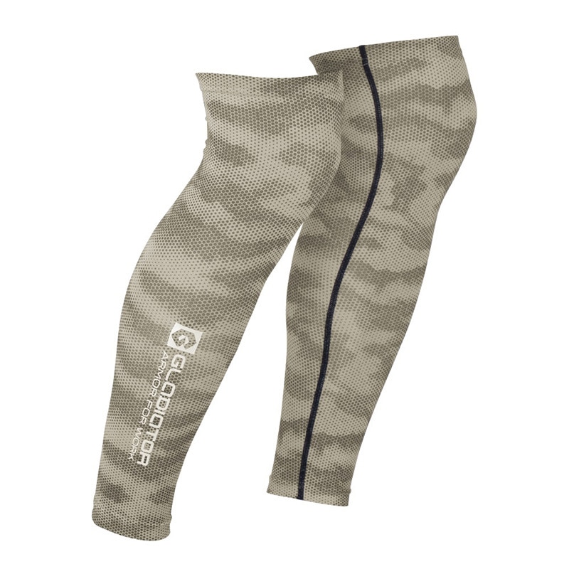 コーコス信岡 ドライパワーサポート レッグガード G-924 ドットカーキ M 1個（ご注文単位1個）【直送品】