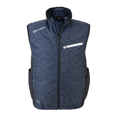 コーコス信岡 ボルトクール LITE ベスト GL-4009 ネイビーモク 3L 1枚（ご注文単位1枚）【直送品】
