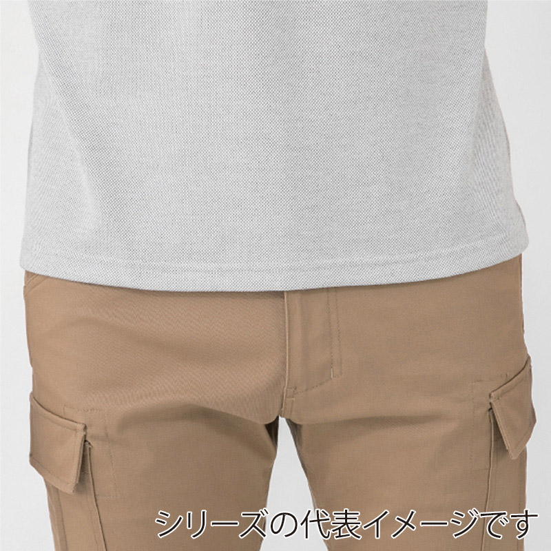 コーコス信岡 半袖ポロシャツ G-9117 モクグレー L 1枚（ご注文単位1枚）【直送品】