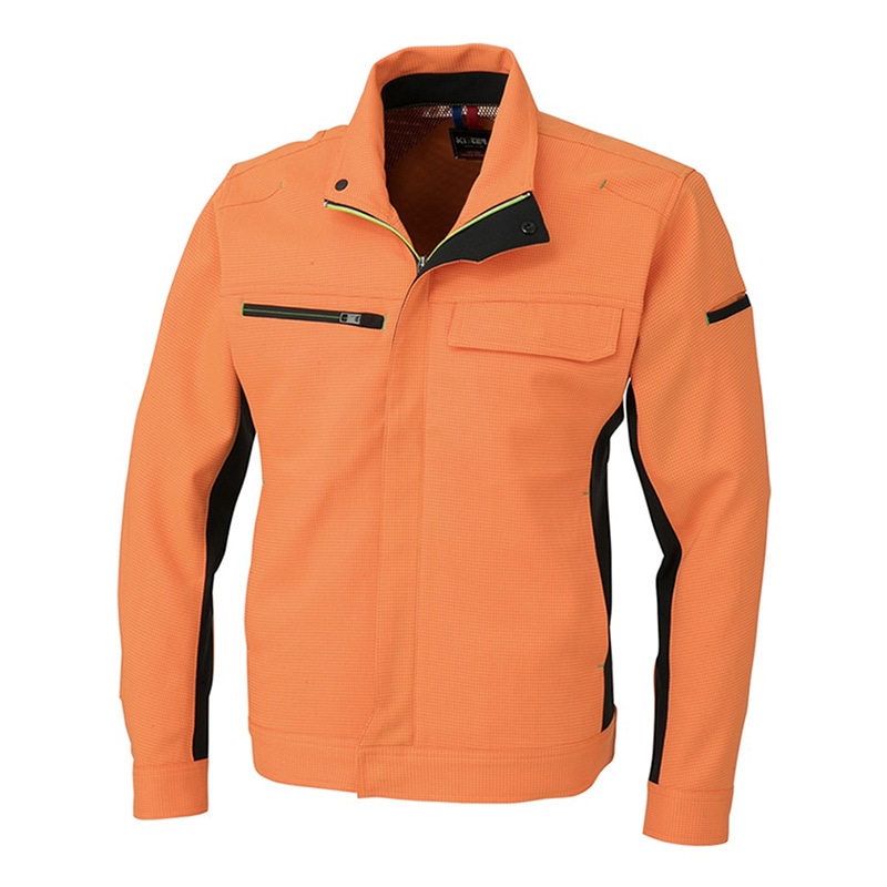 コーコス信岡 ブルゾン K-2310 オレンジ L 1枚（ご注文単位1枚）【直送品】